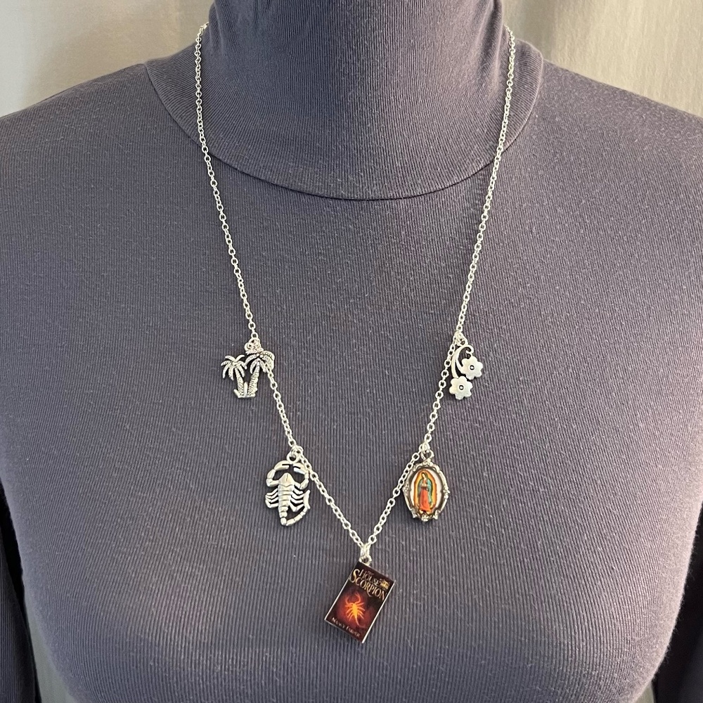 House of the Scorpion by Nancy Farmer Handmade Literature Necklace, Book Cover - Picture 8 of 15